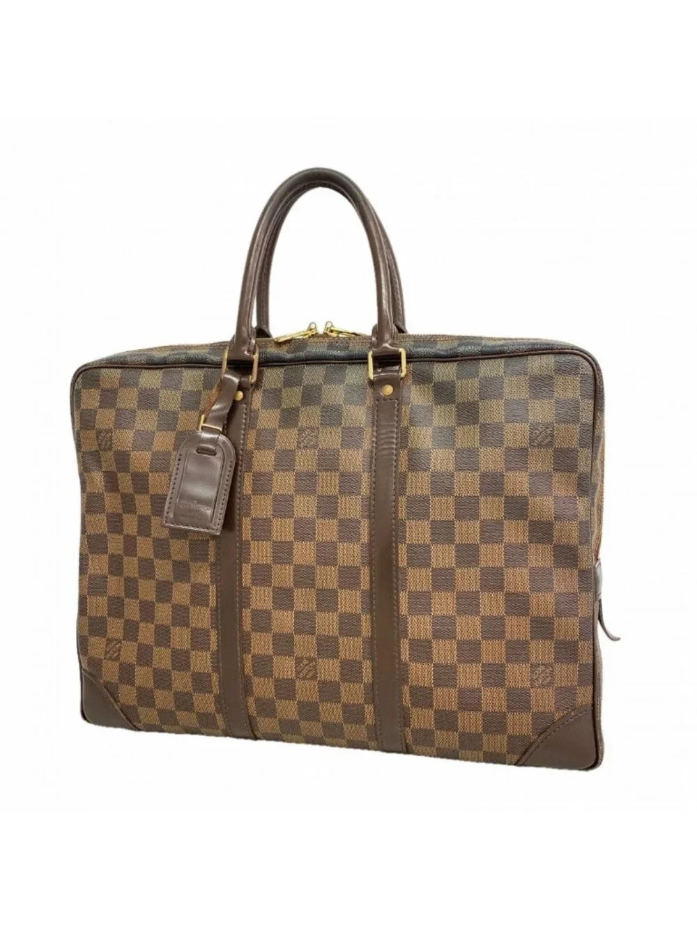 Louis Vuitton Briefcase Damier Porte Documents Voyage Ebene